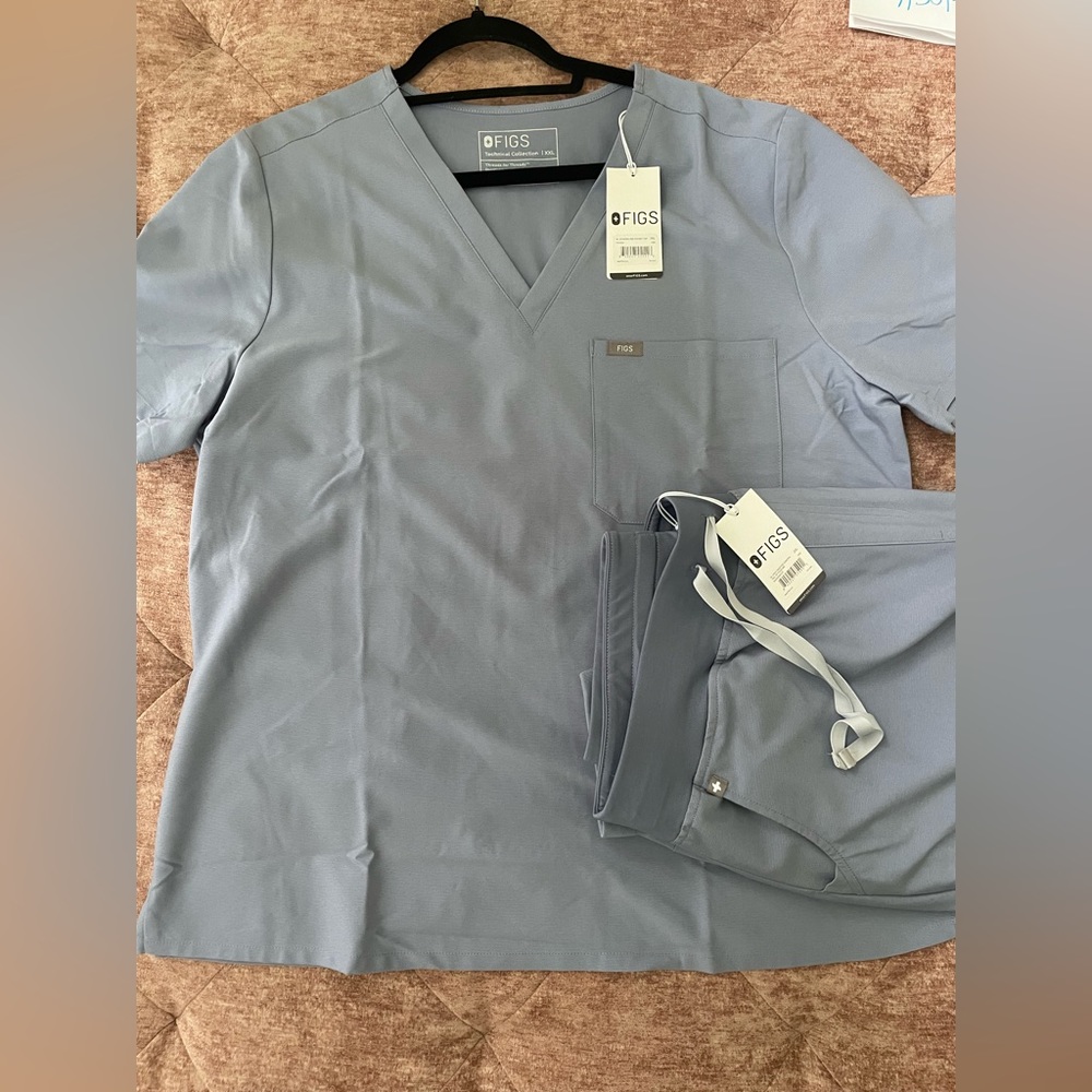 Figs size XXL Deep Space Grey Scrubs NWT